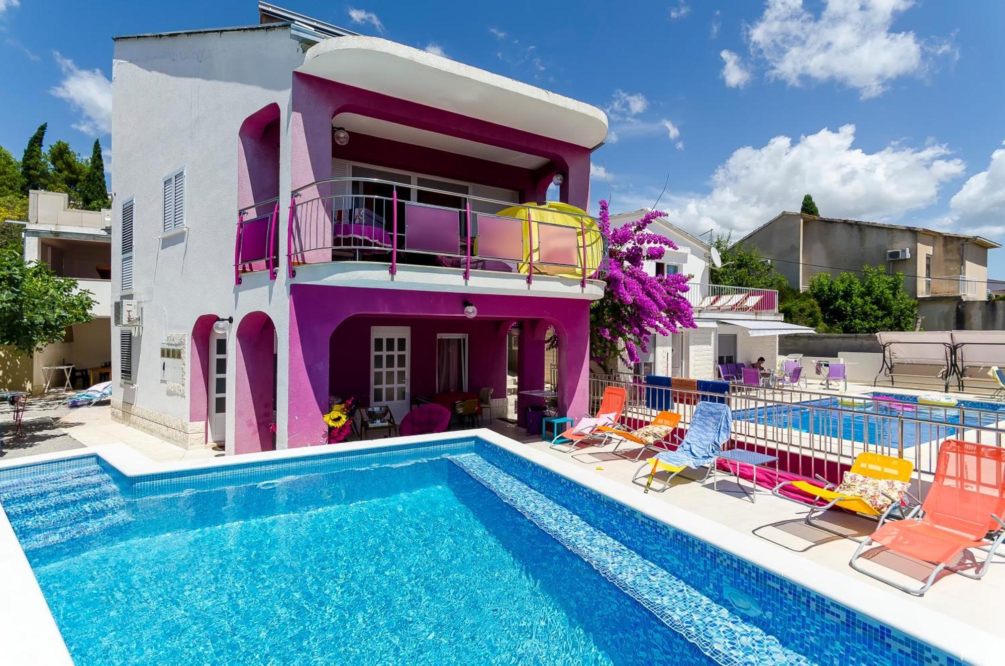 Villa Pinky And Superior Trogir Seget Vranjica Exterior foto